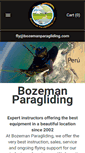 Mobile Screenshot of bozemanparagliding.com
